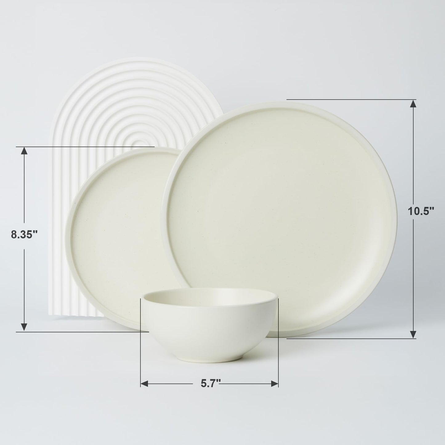 Speckled Stoneware Dinnerware Sets