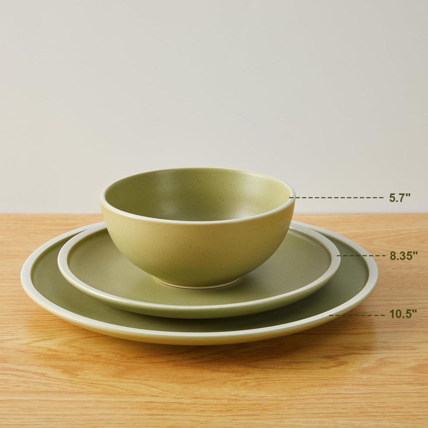 Speckled Stoneware Dinnerware Sets