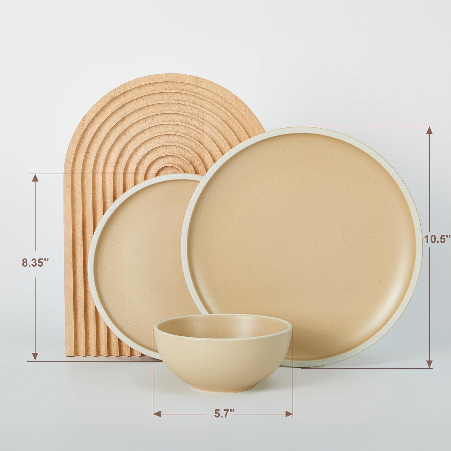 Speckled Stoneware Dinnerware Sets