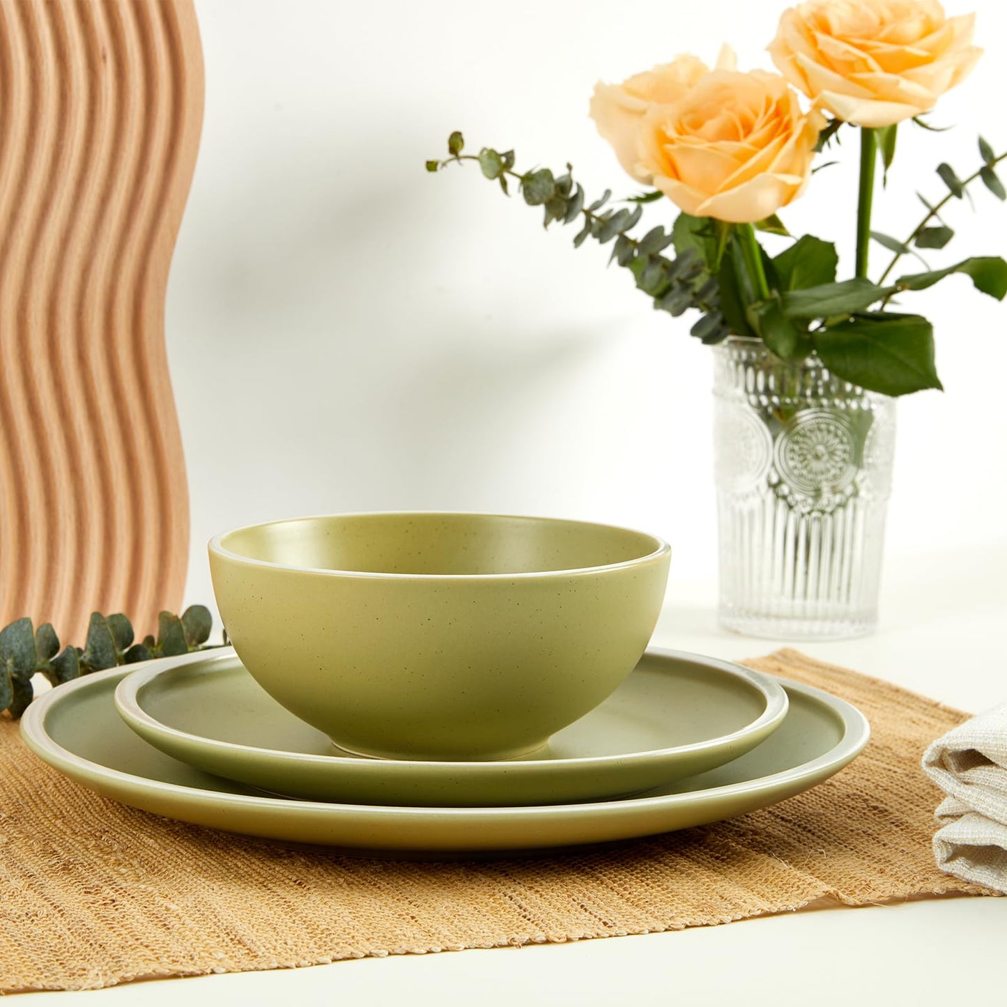 Speckled Stoneware Dinnerware Sets