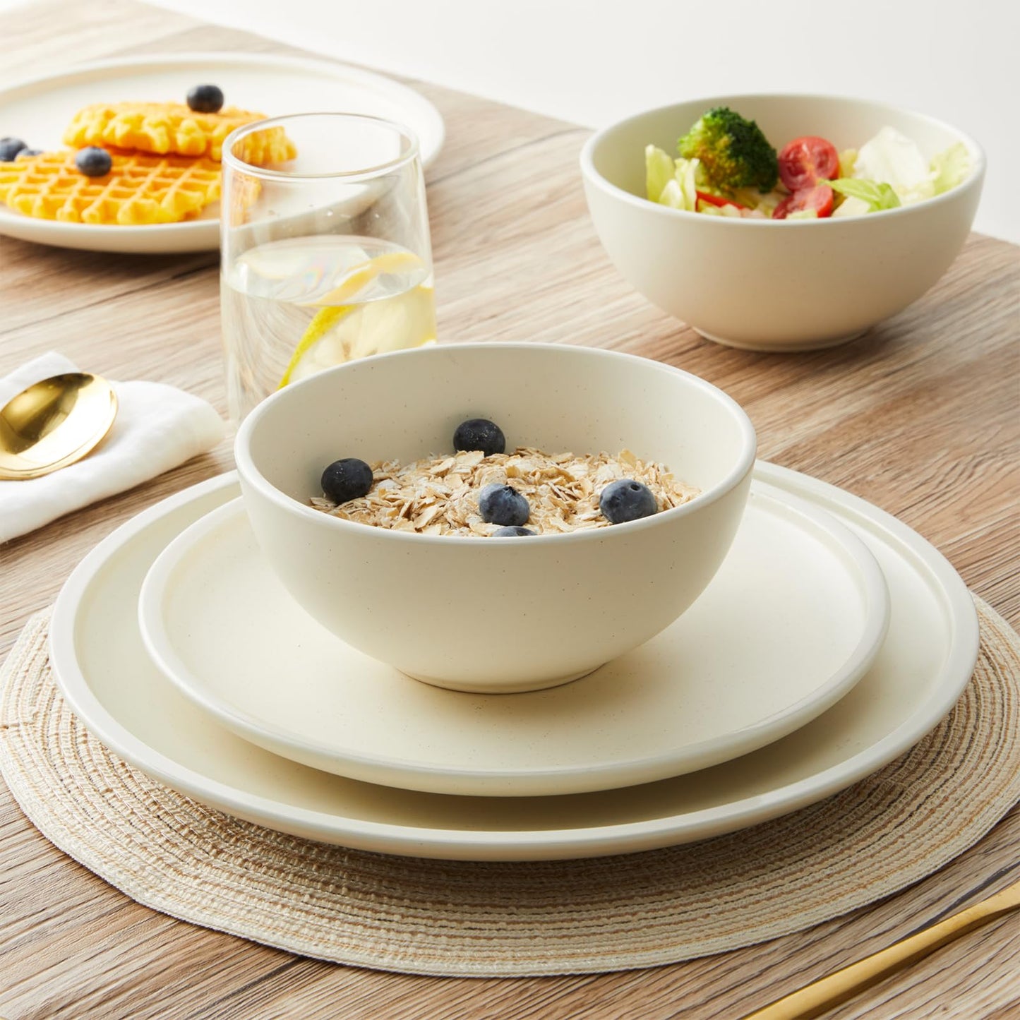 Speckled Stoneware Dinnerware Sets